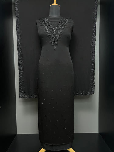 Hand Work Party Wear Chinon Salwar Set  | GMA131