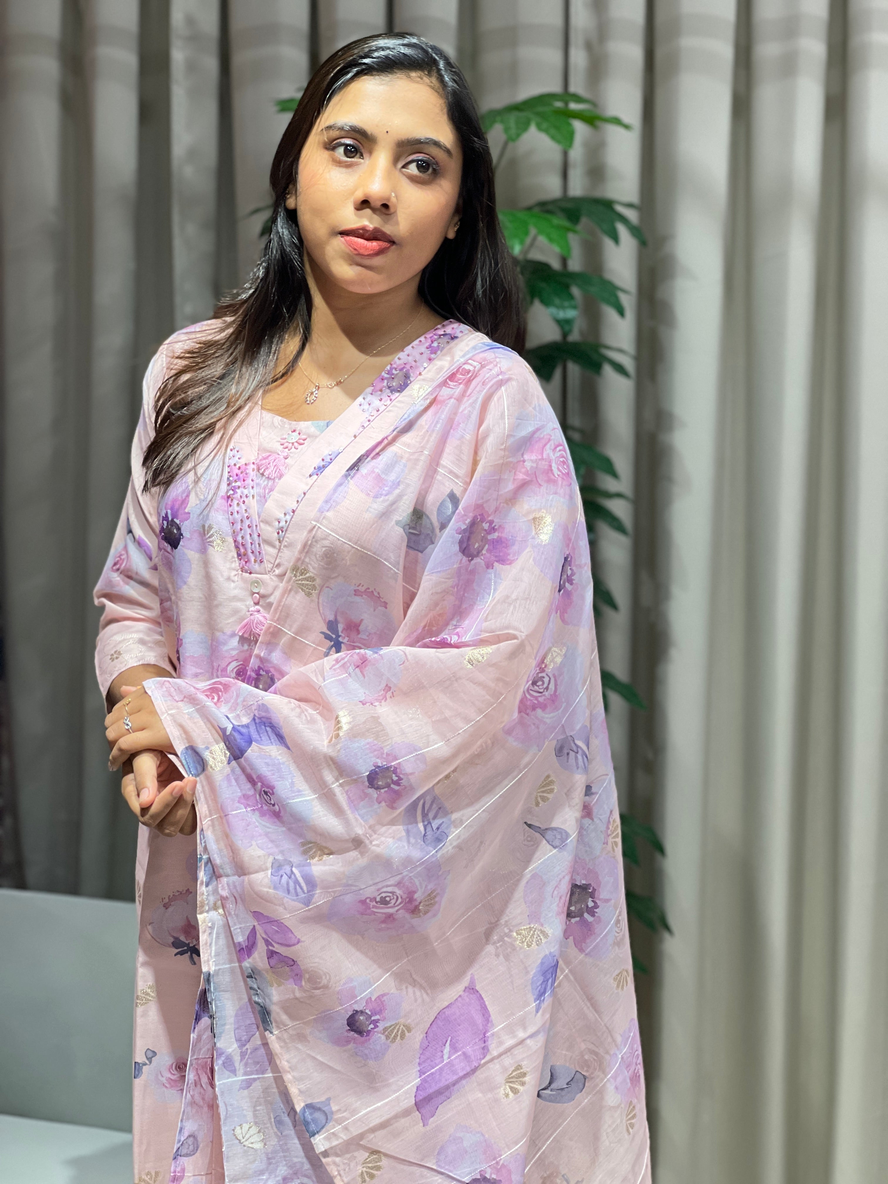 Floral Digital Printed Kurta Set | PGI320