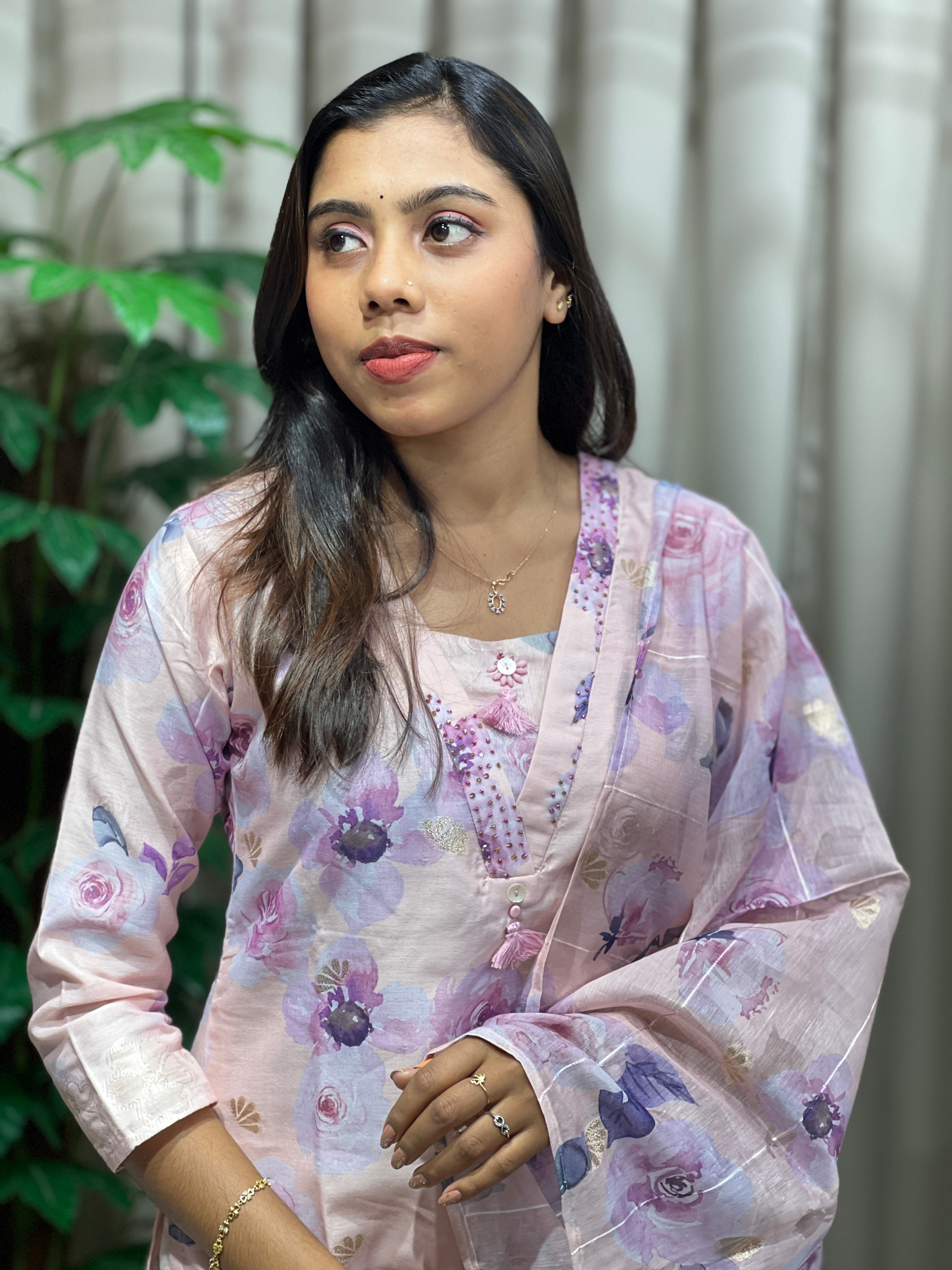 Floral Digital Printed Kurta Set | PGI320