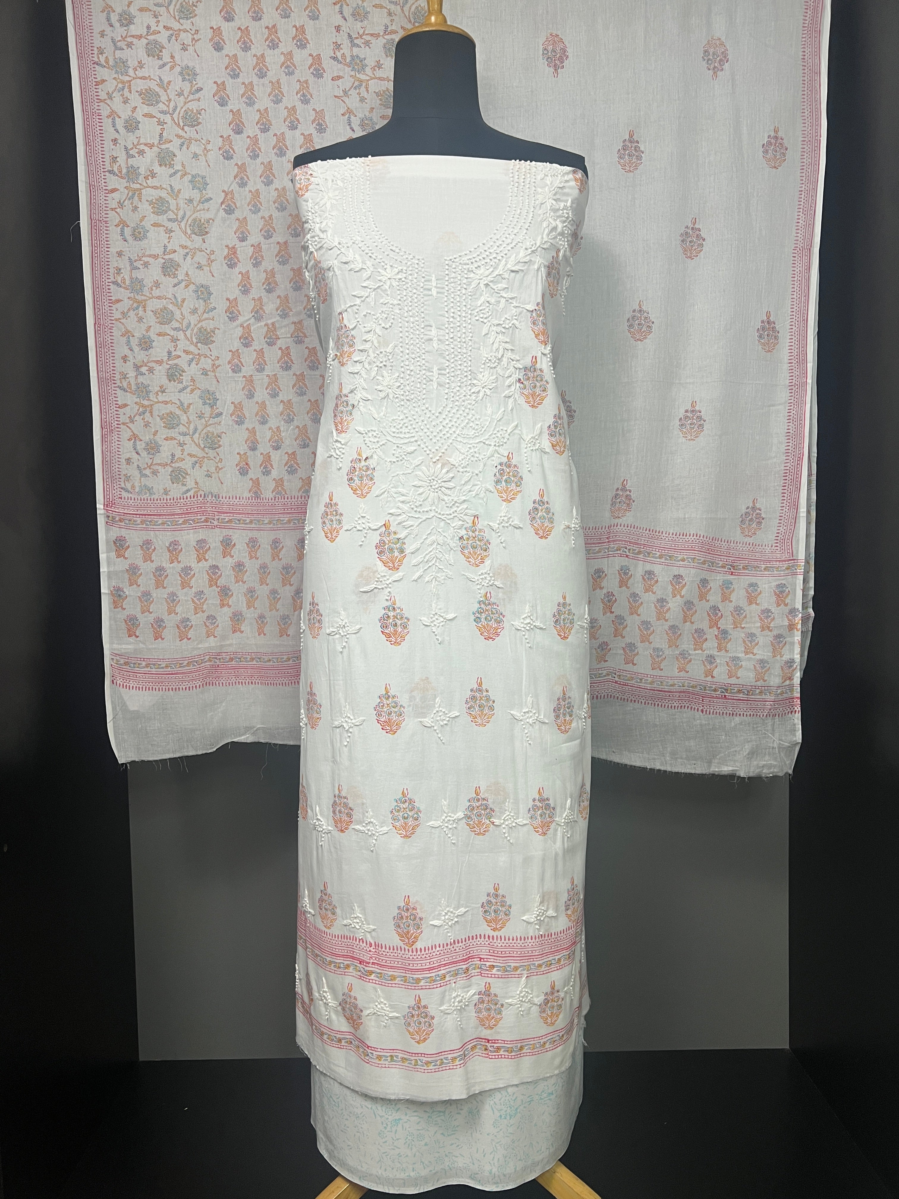 Block Printed Cotton Salwar Set | SW2086