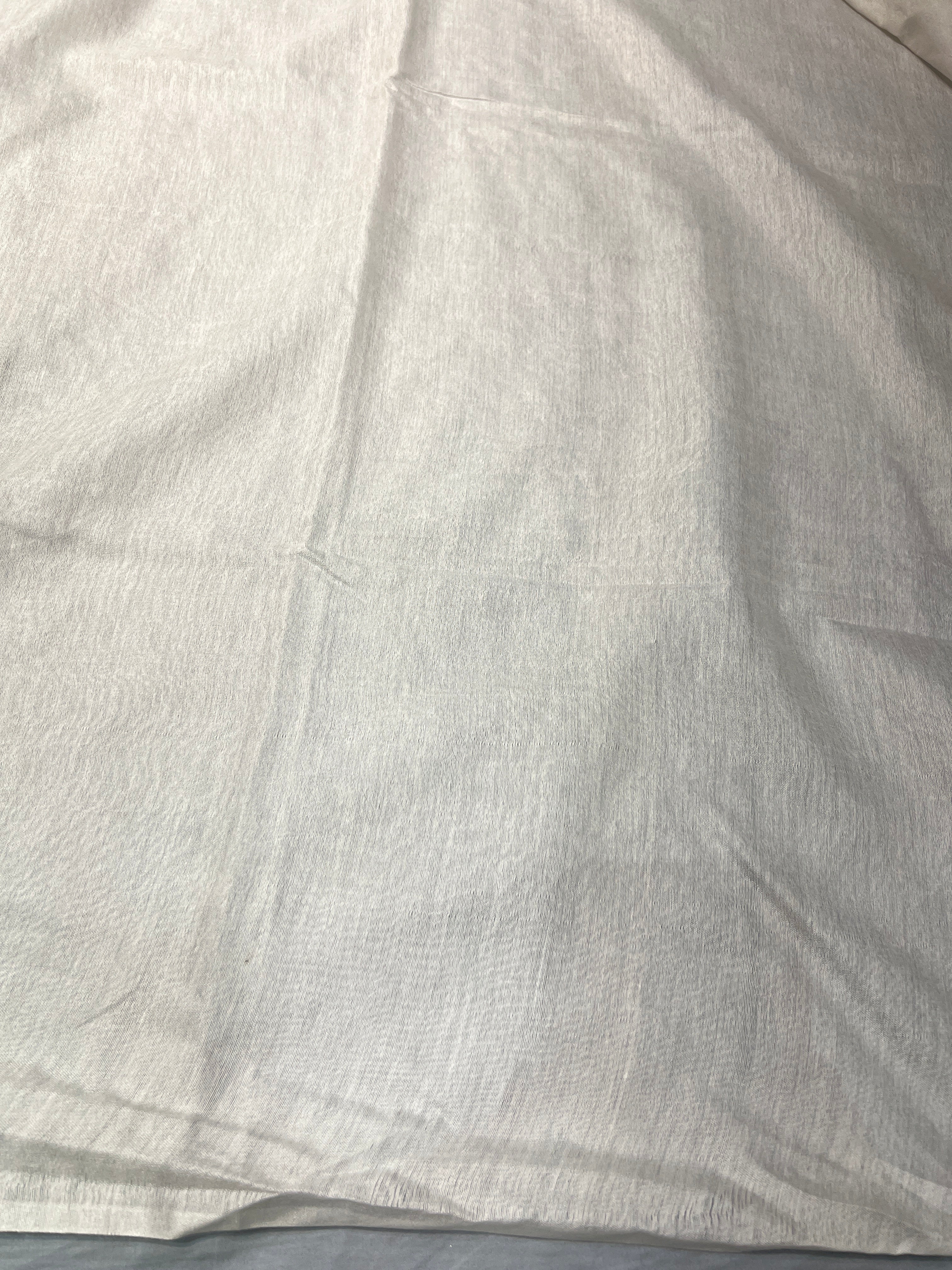 Thread Woven Bhagalpuri Linen Saree | NHH505