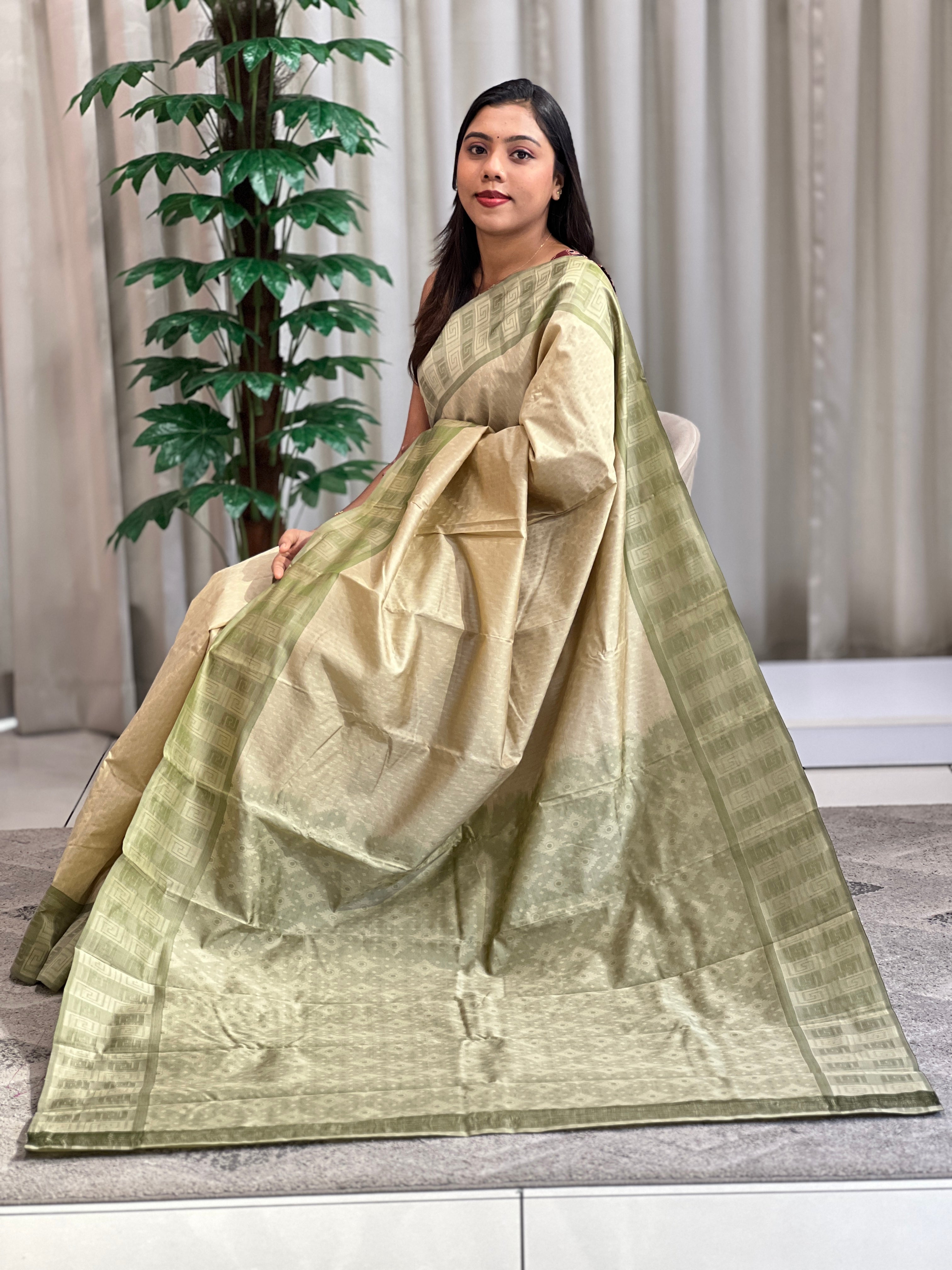 Embossed Woven Semi Soft Silk Saree | RAT107