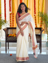 Kara Detailed Kerala Cotton Saree | KL358