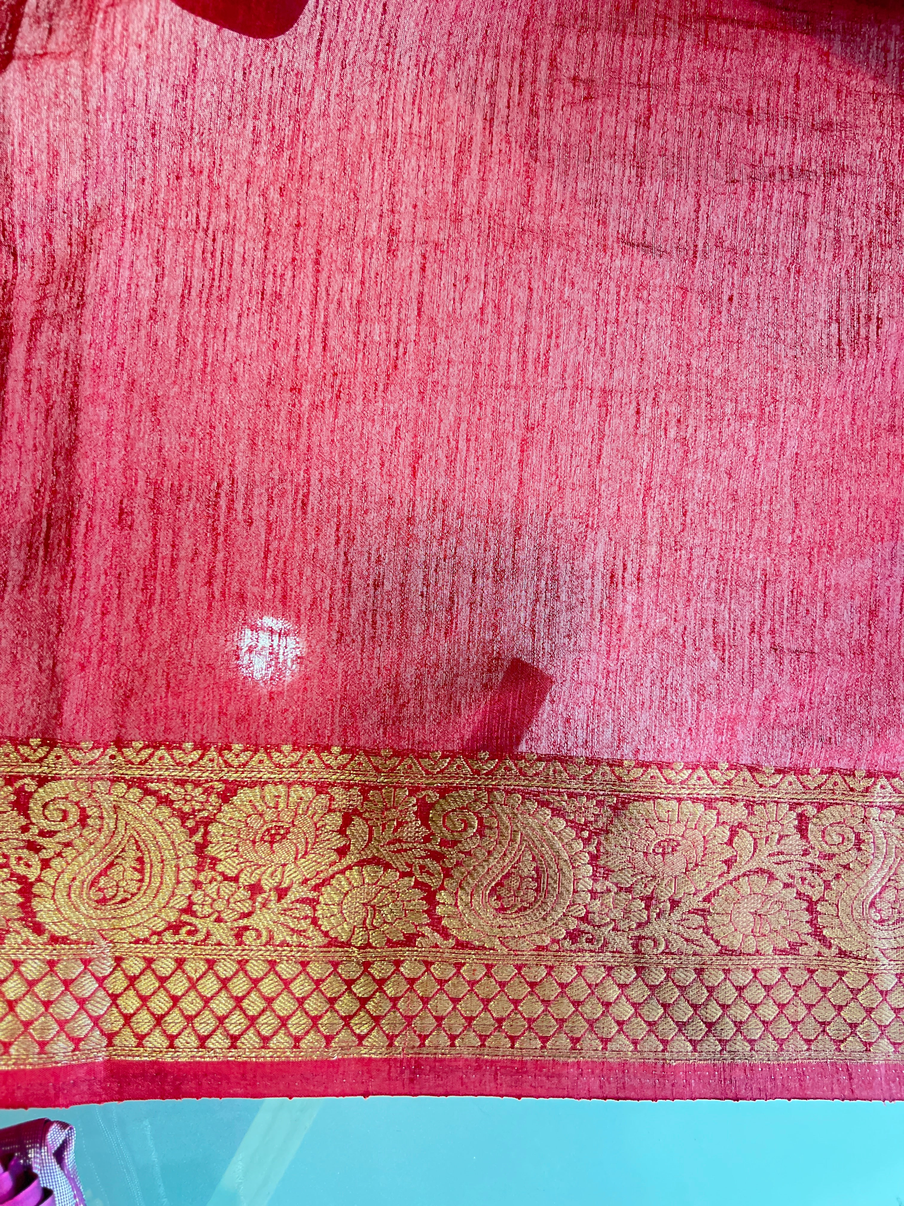Solid Patterned Cotton Silk Saree | ZSS336