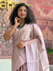 Banarasi Pattern Tissue Saree | NN121