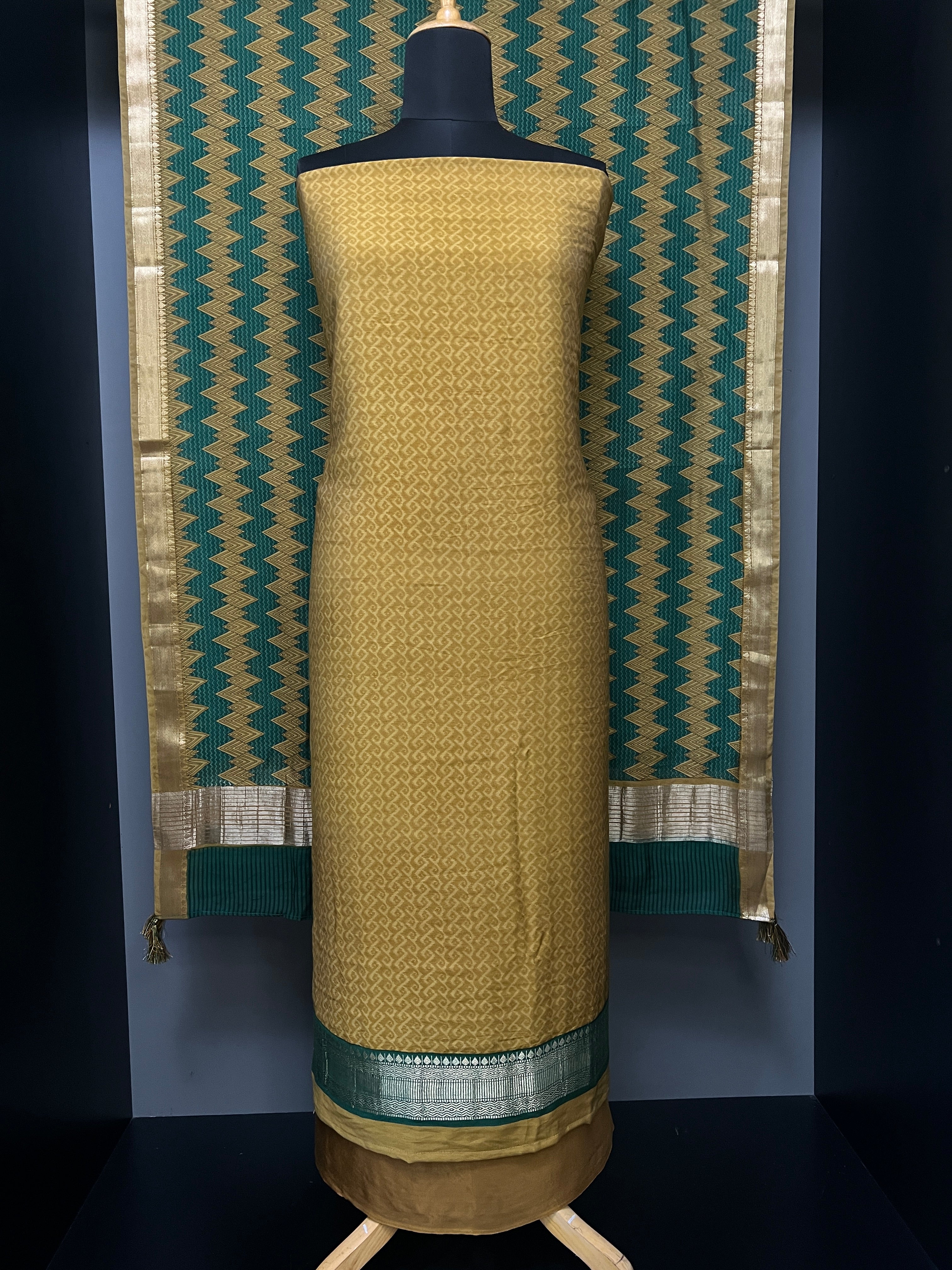 Geometric  Pattern Modal Salwar Set  | VAN197