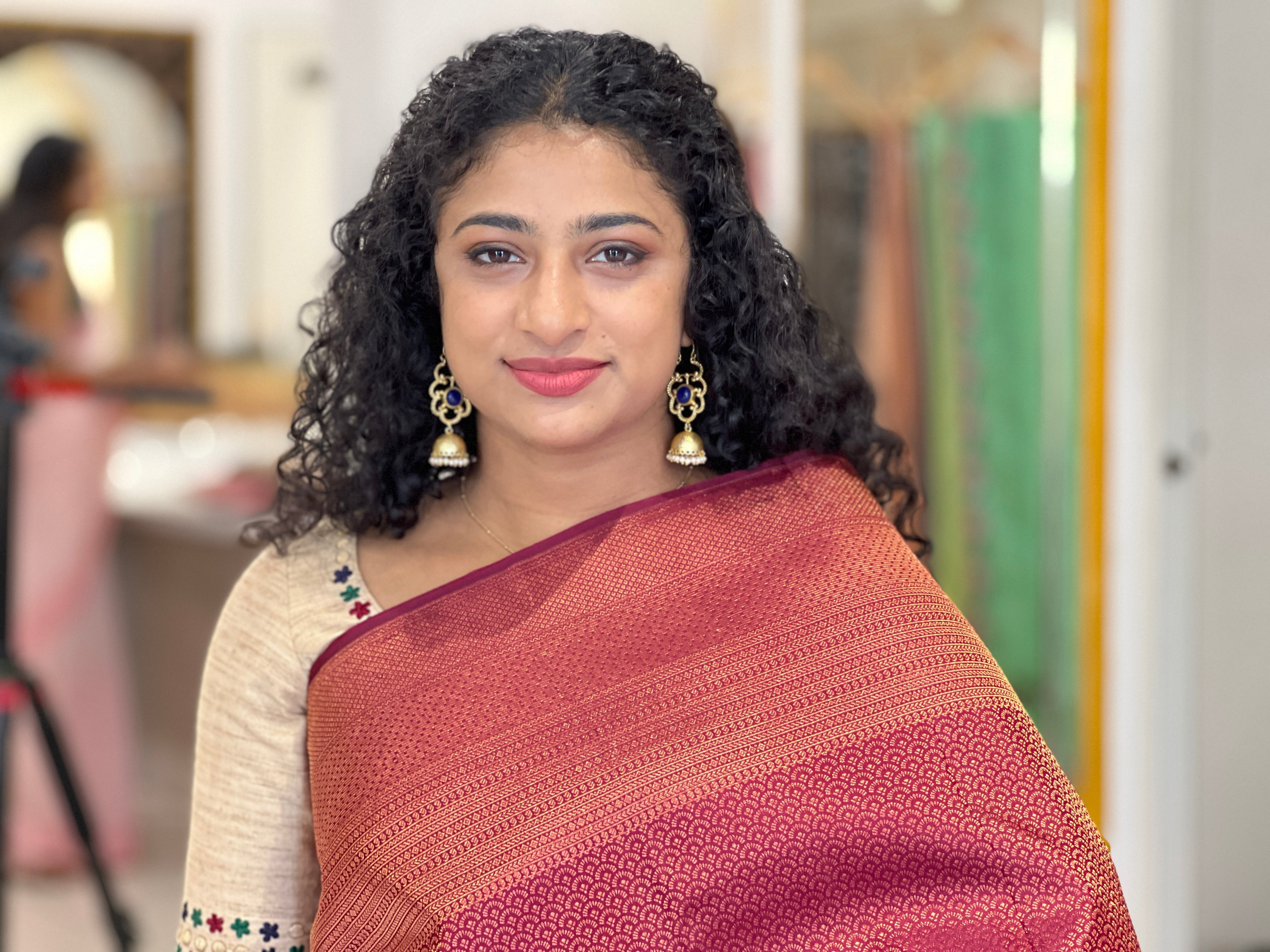 Zari Woven Handloom Kanchipuram Saree | SME140