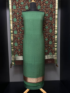 Print With Banarasi Detailed Chanderi Finish Salwar Set | VAN186