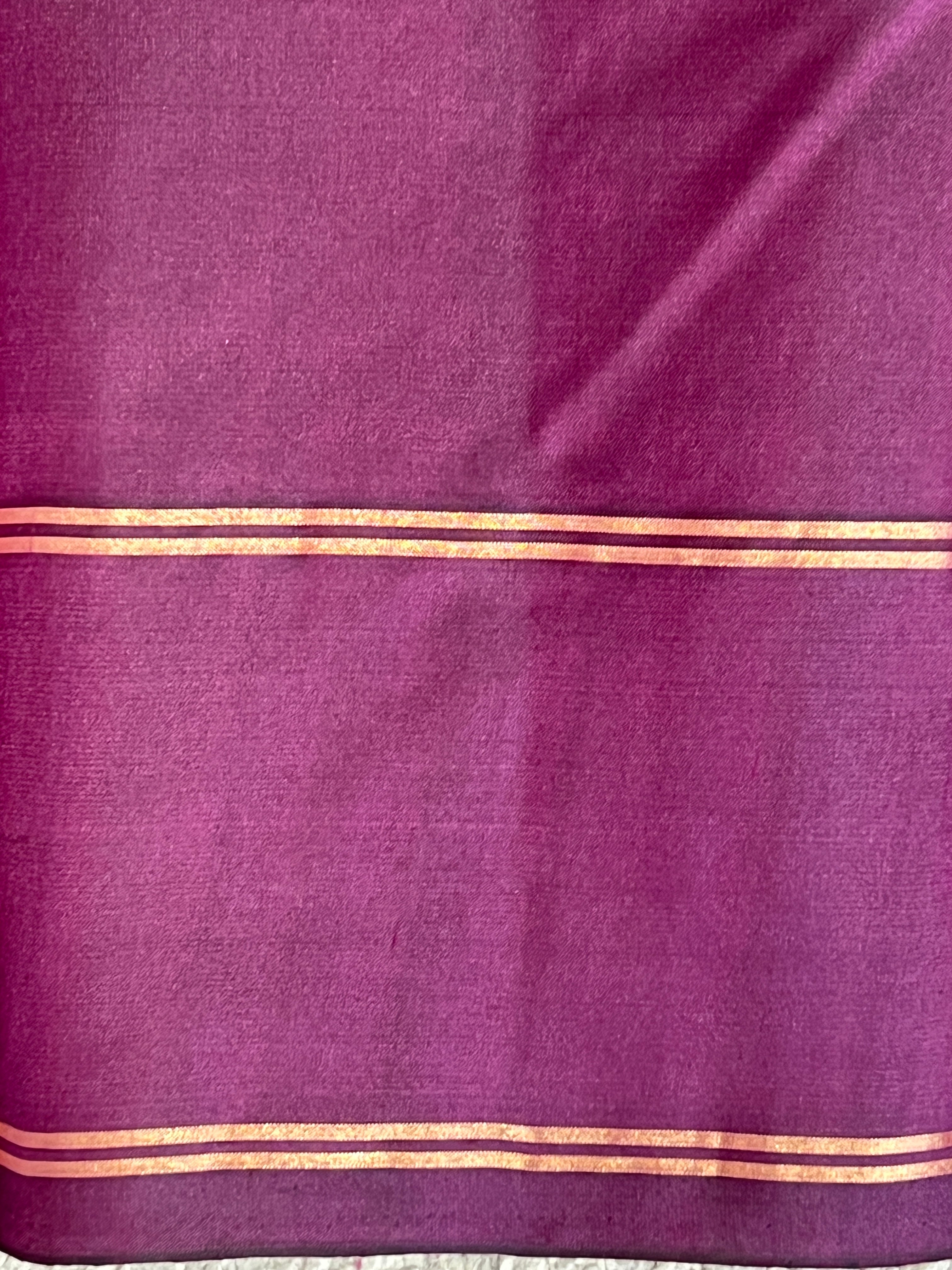 Traditional Kolam Pattern Soft Silk Saree | SMT127