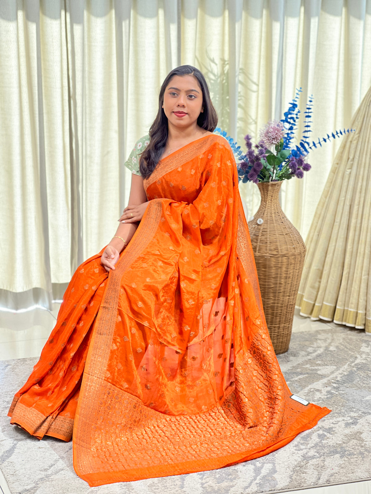 Banarasi Woven Georgette Saree  | YNG1747