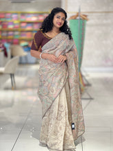 Floral Patterned Supernet Kota Saree | SBS1041