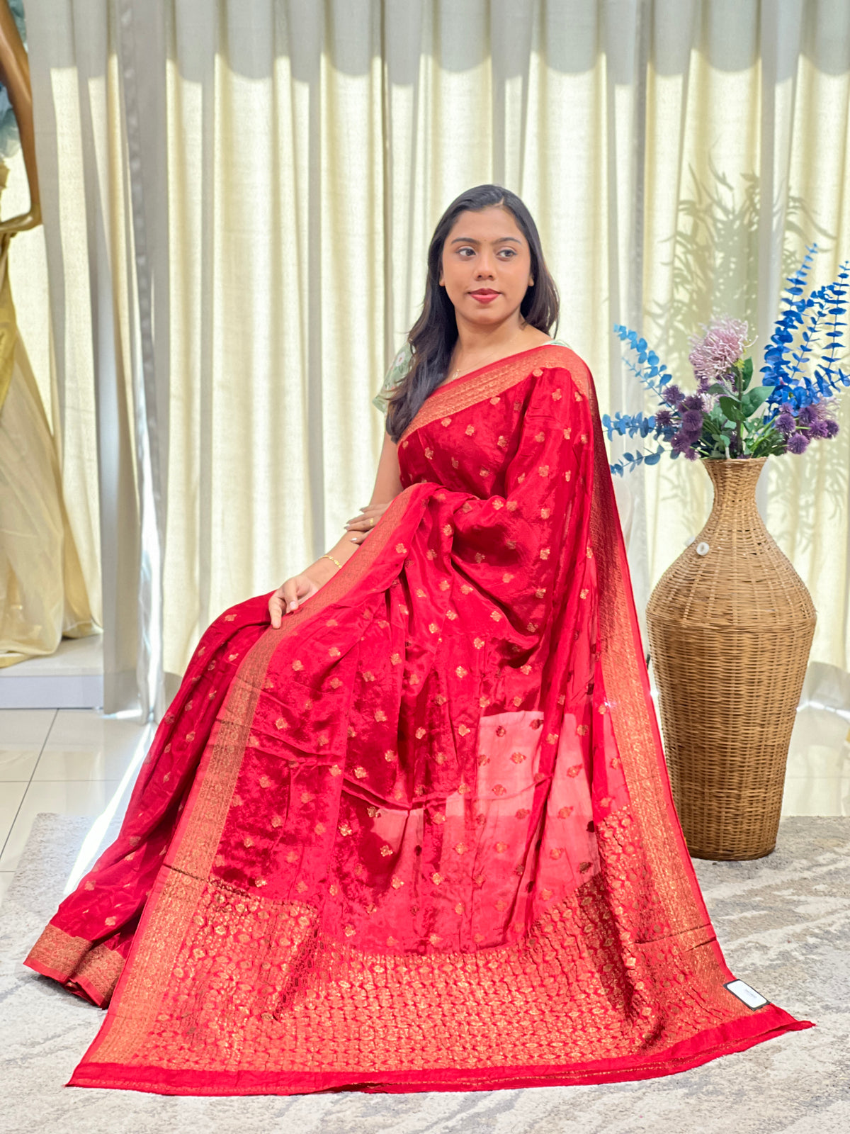 Banarasi Woven Georgette Saree  | YNG1745
