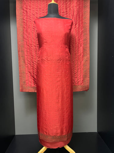 Zari Butta WEaved Banarasi Silk Salwar Set | MS792