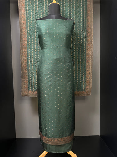 Zari Butta Weaved Banarasi Silk Salwar Set | MS790