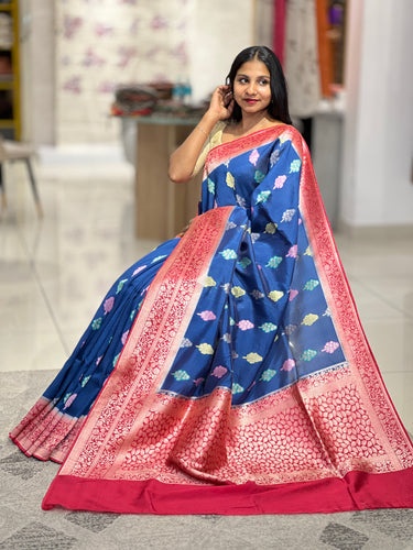 Zari Weaved Banarasi Silk Saree | NN283