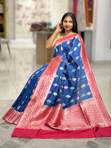 Zari Weaved Banarasi Silk Saree | NN283