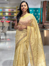 Embroidery Patterned Tissue Kota Saree | BLD806