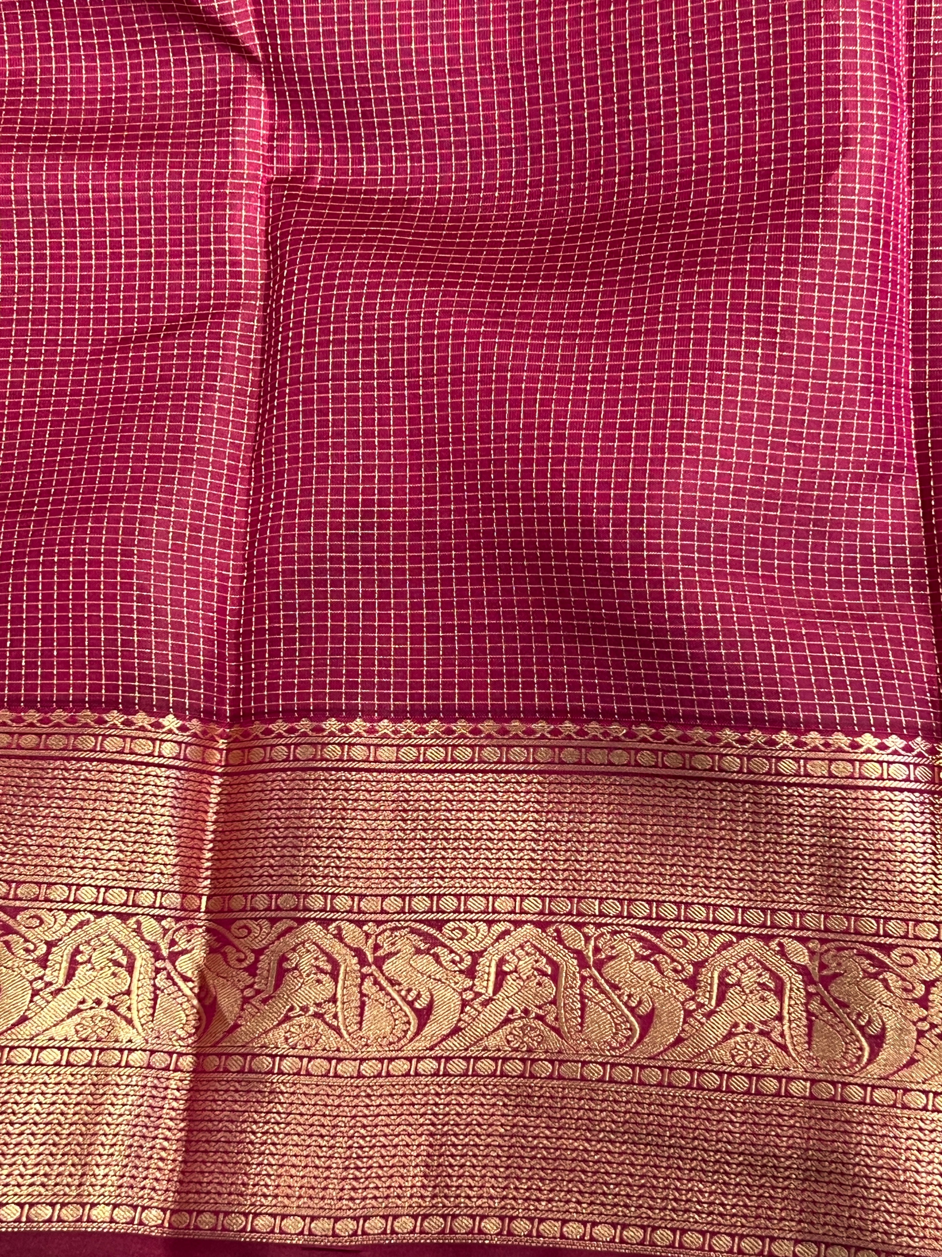 Khattam Soft Silk Saree With Traditional Kuttu Borders | SMT103