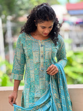 Floral Printed Cotton Blended Kurta Set | FW130