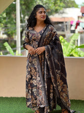 Alia Cut Pattern Muslin Finish Kurta Set | FW109