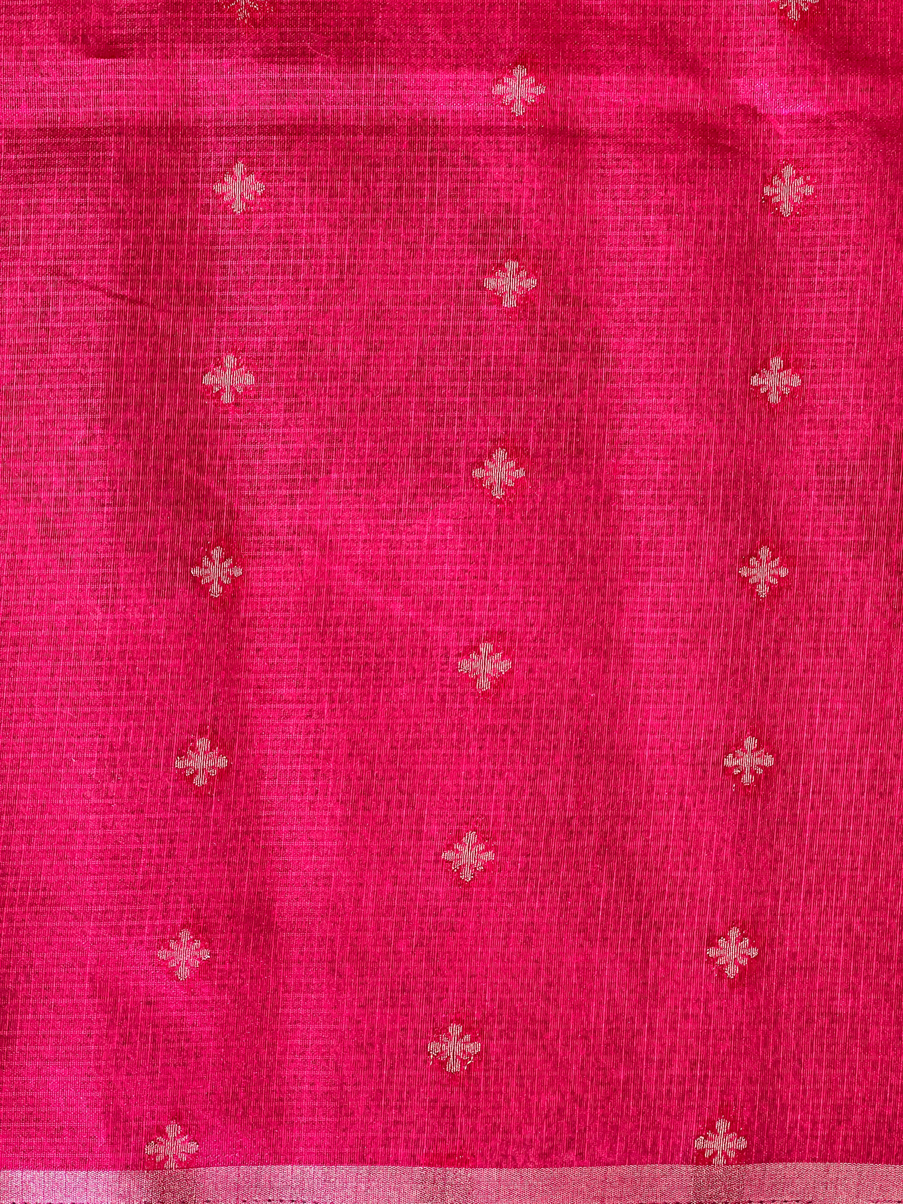 Kota Weaved Poly Cotton Saree | RSF123