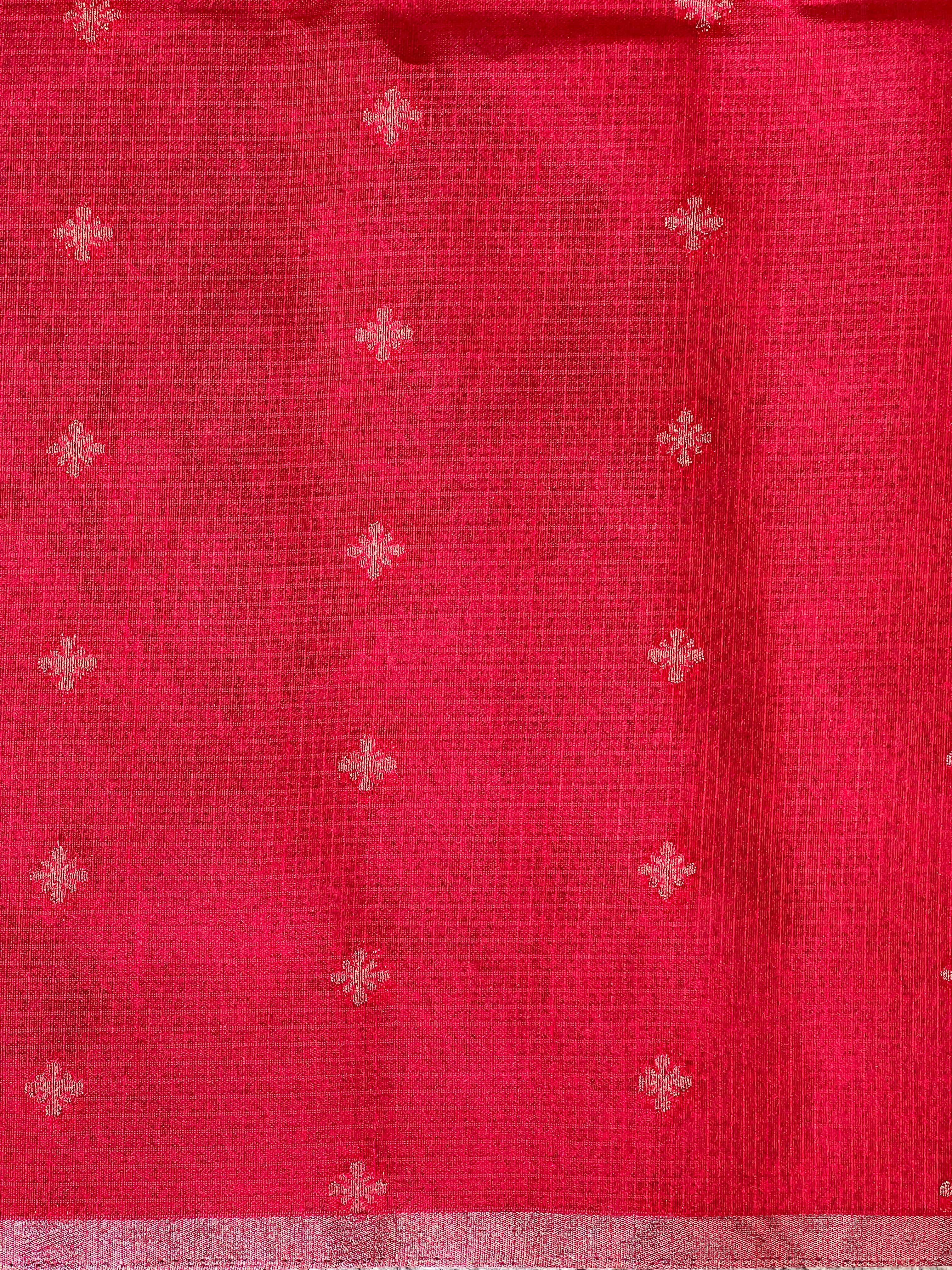 Kota Weaved Poly Cotton Saree | RSF121