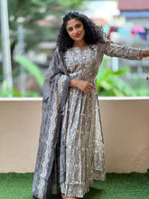 Screen Printed Muslin Finish Kurta Set | FW111