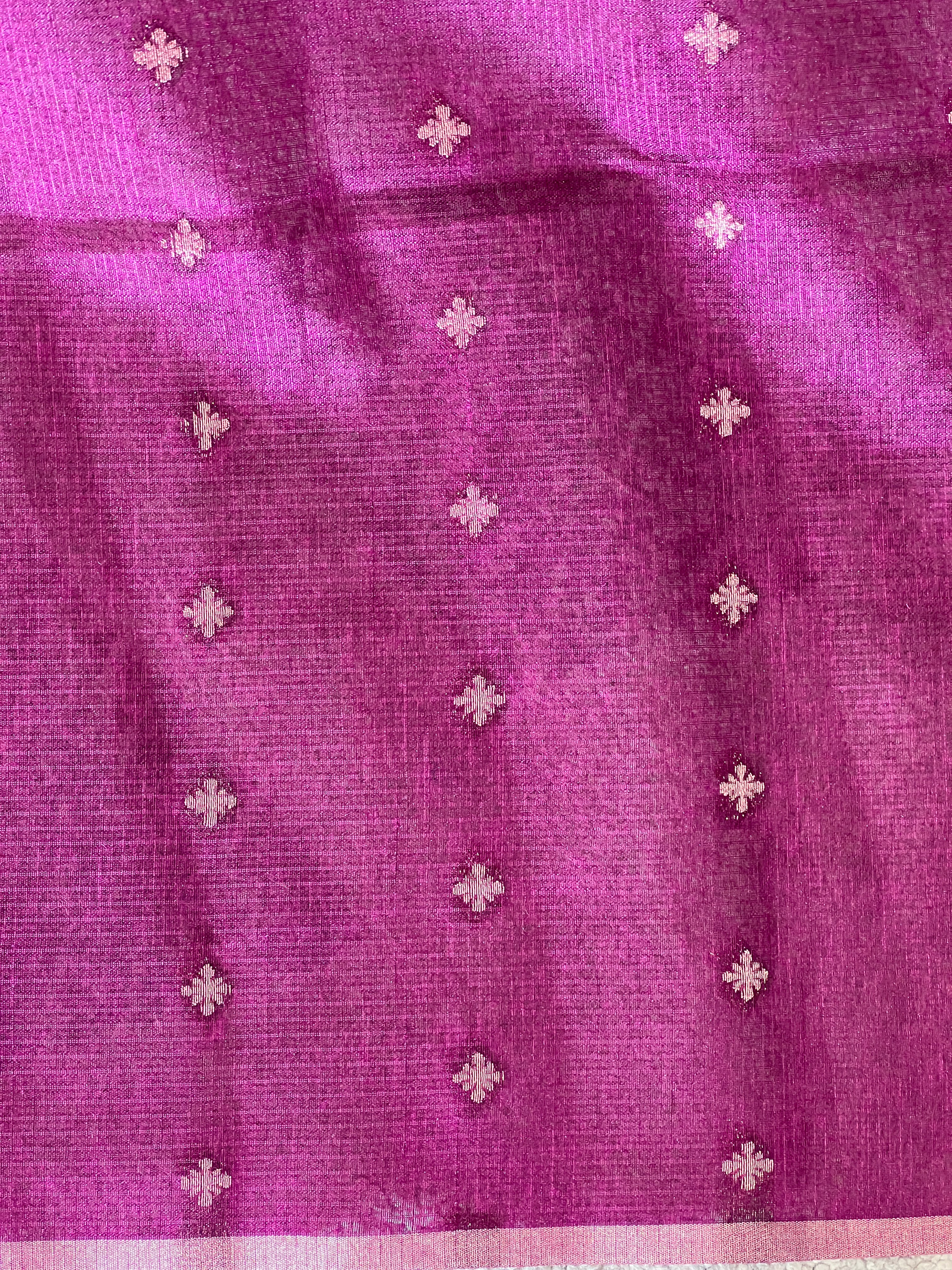 Kota Weaved Poly Cotton Saree | RSF125