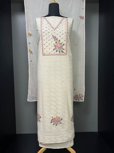 Hand Embroidery Cotton Salwar Set  | PHU201