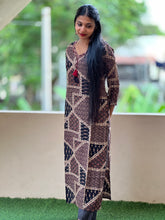 Digital Printed Design Rayon Kurta | FW118