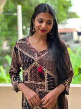 Digital Printed Design Rayon Kurta | FW118