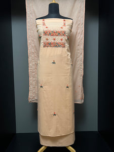 Hand Embroidered Mul Cotton Salwar Set | PHU194