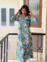 Floral Print Muslin Finish Kurta | FW154