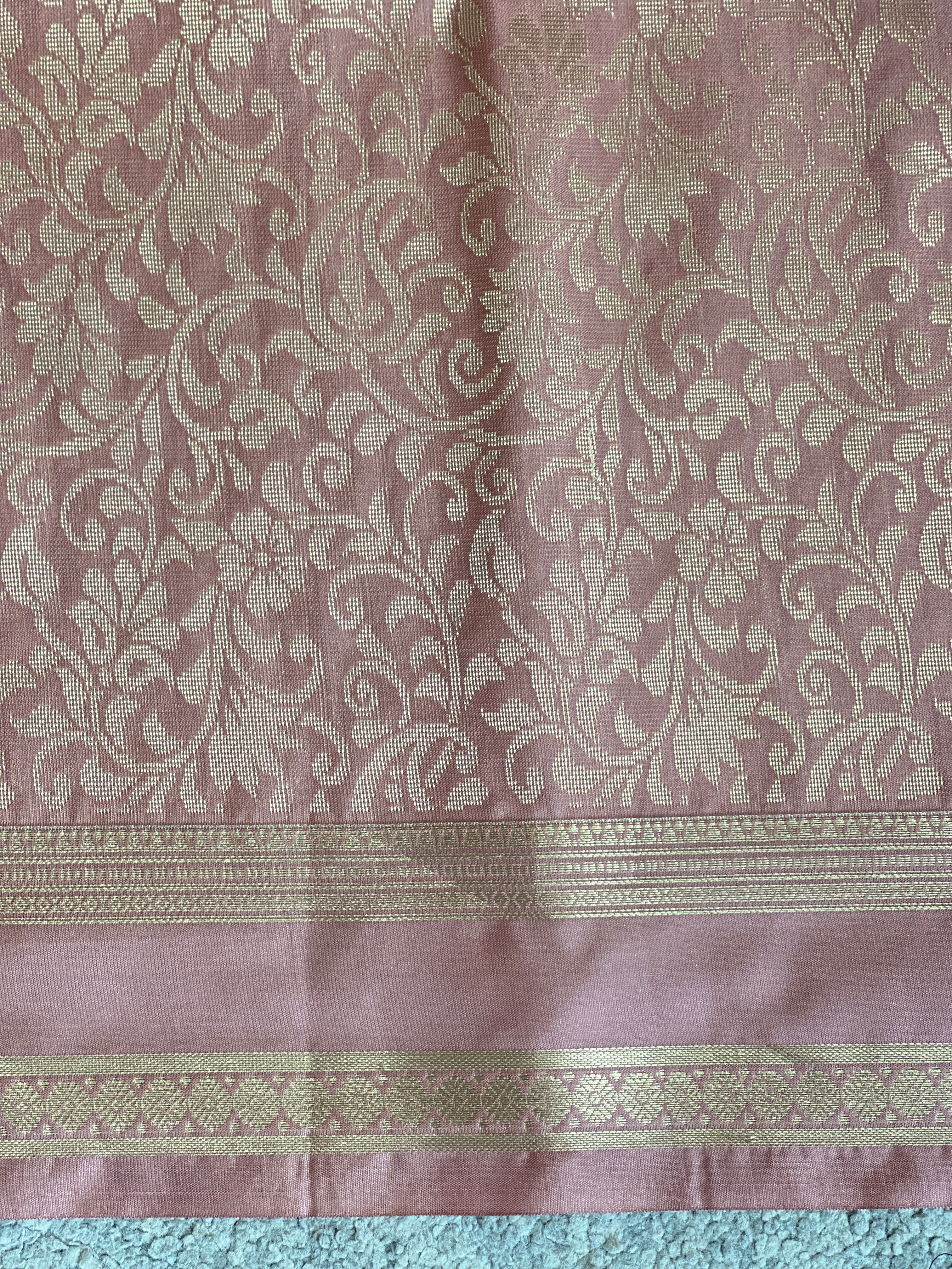 Rettapet Border Pattern Semi Silk Saree | LPR136