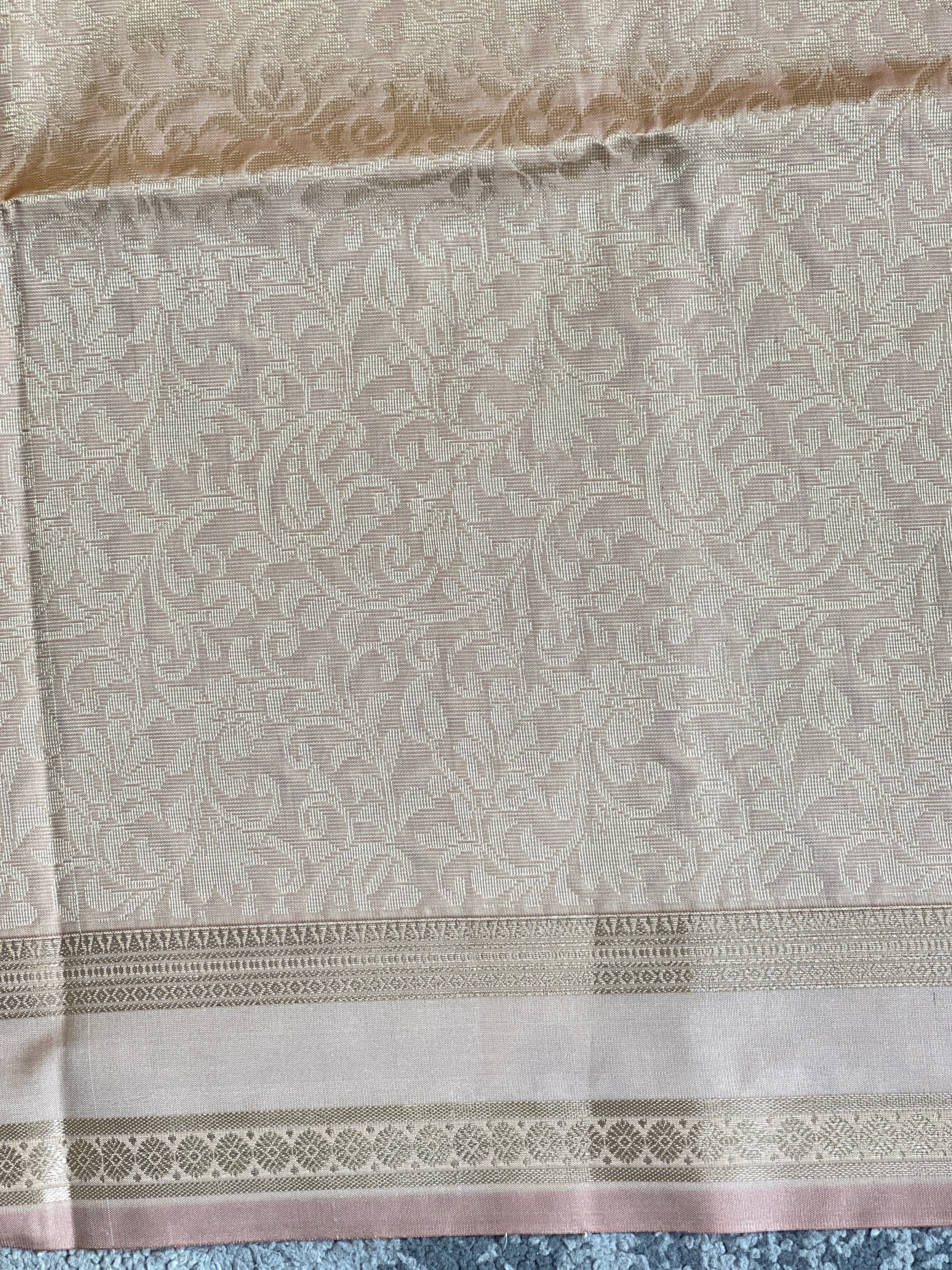 Rettapet Border Pattern Semi Silk Saree | LPR134