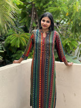 Printed Design Rayon Kurta | FW119
