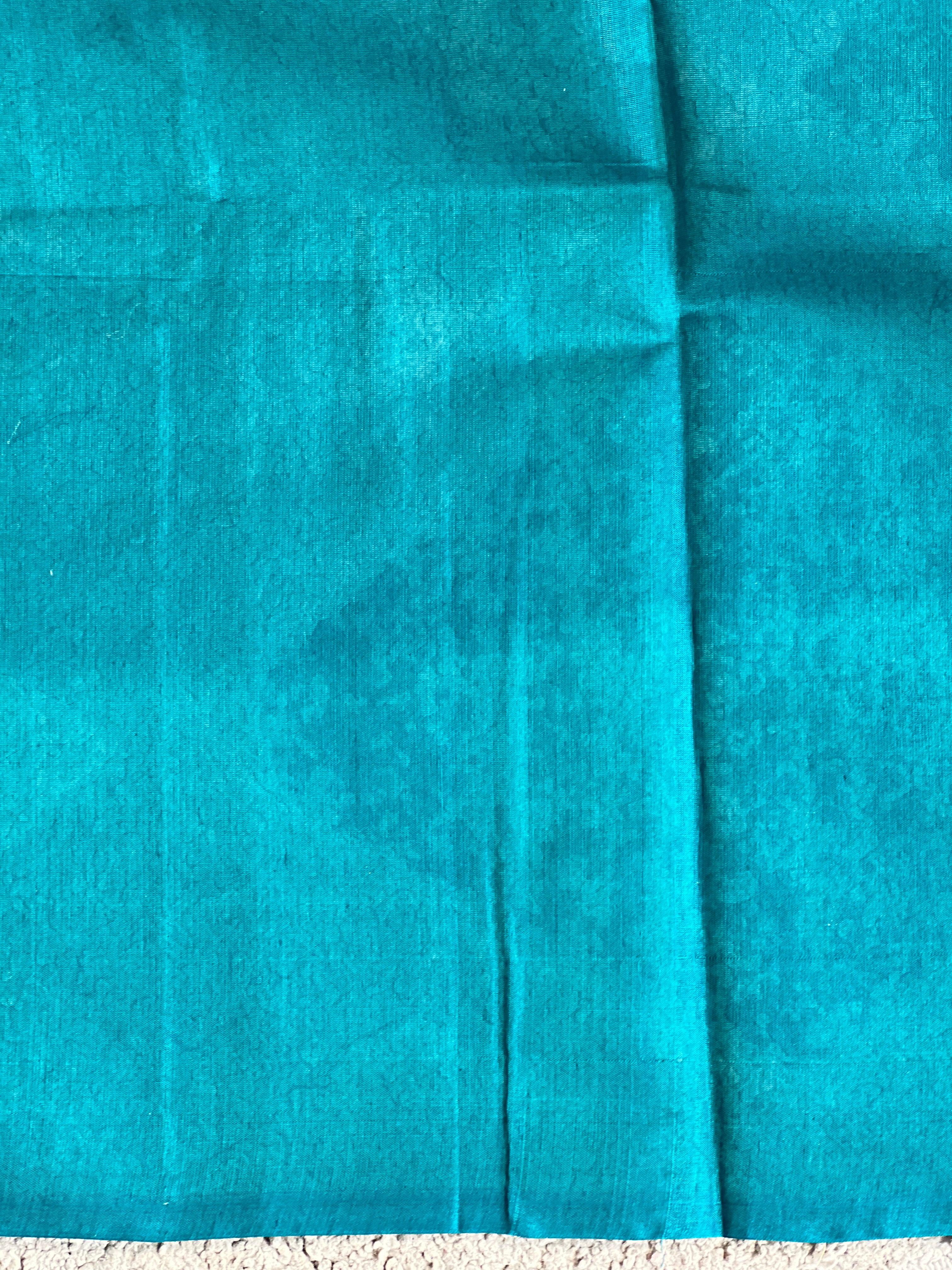 Floral Pattern Cotton Silk Saree | KTS172