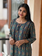 Printed Design Rayon Kurta | FW122