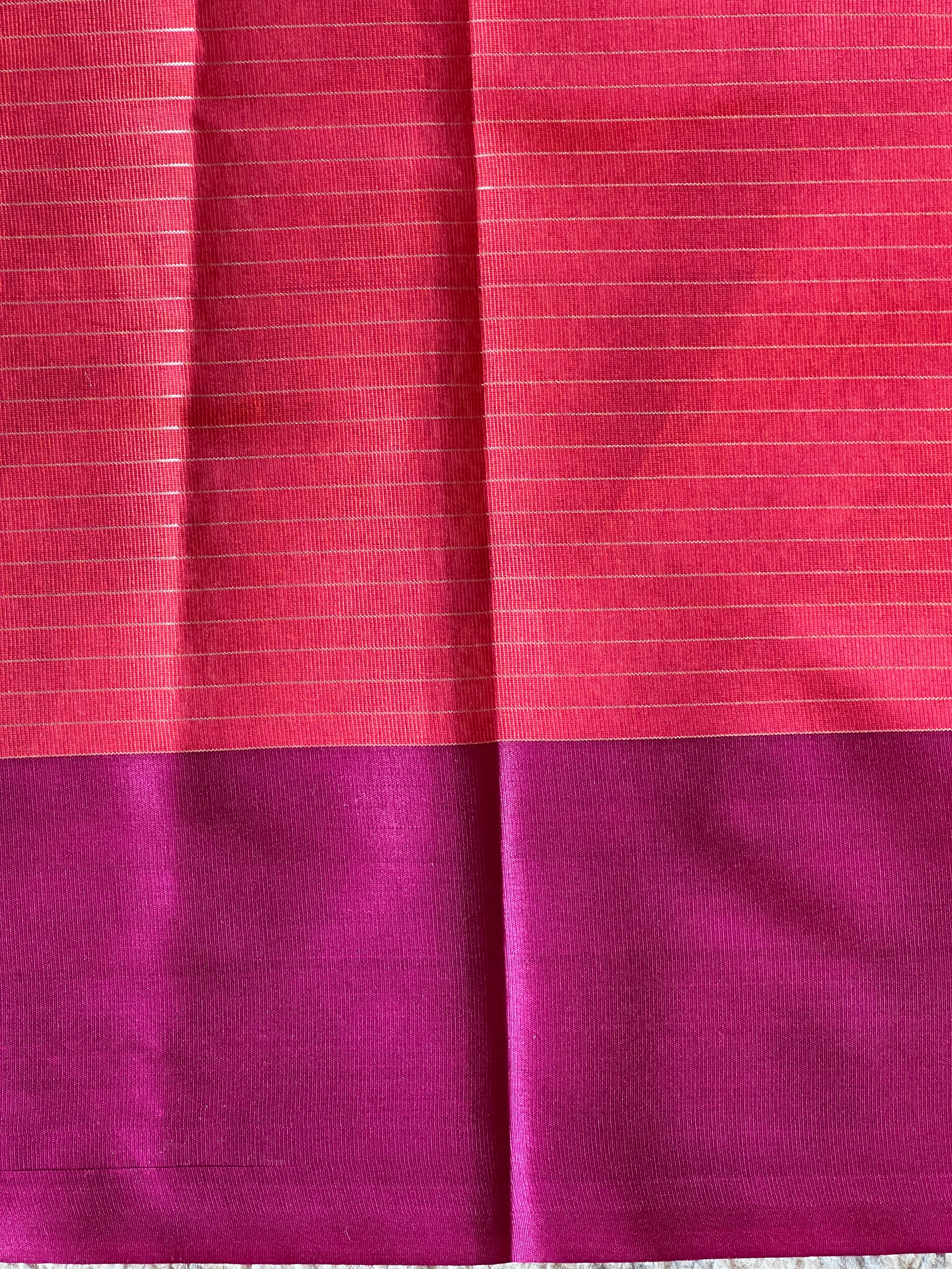 Zari Woven Check Patterned Semi Silk Saree | NN490