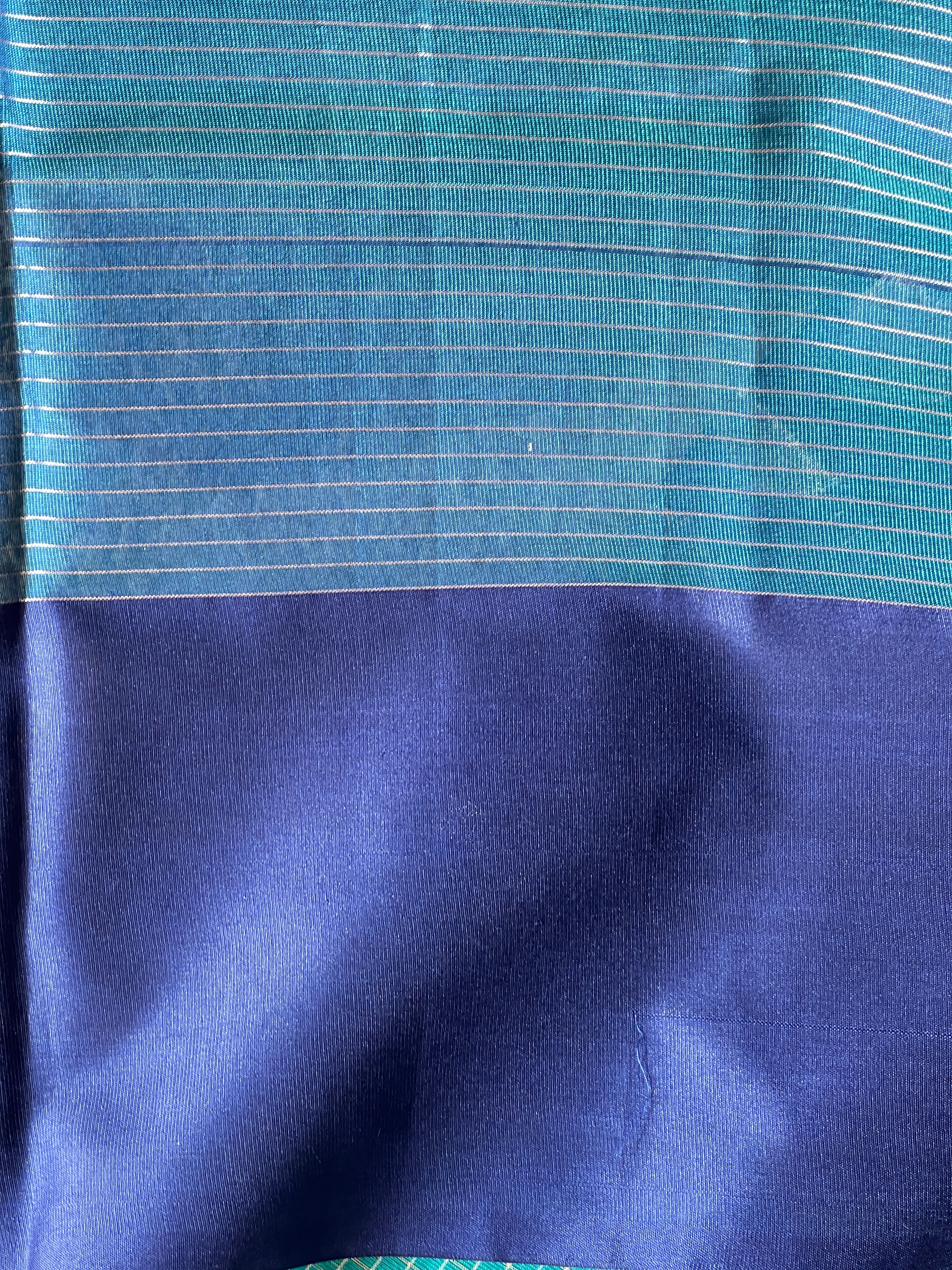 Zari Woven Check Patterned Semi Silk Saree | NN491