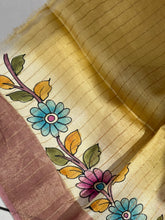 Pen Kalamkari Print Detailed Tussar Saree | CHA132