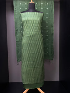 Thread Weaving Bhagalpuri Linen Salwar Set | NHH457