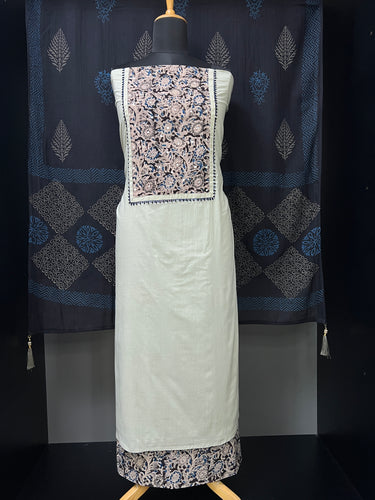Ajrakh Print Pattern Cotton Salwr Set | SW2036