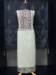 Ajrakh Print Pattern Cotton Salwr Set | SW2036
