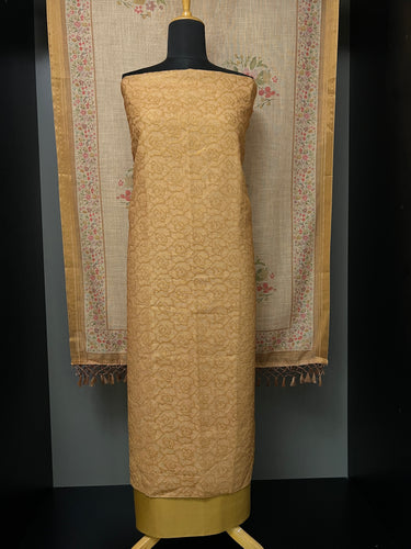 Machine Embroidery Linen Salwar Set | MS820