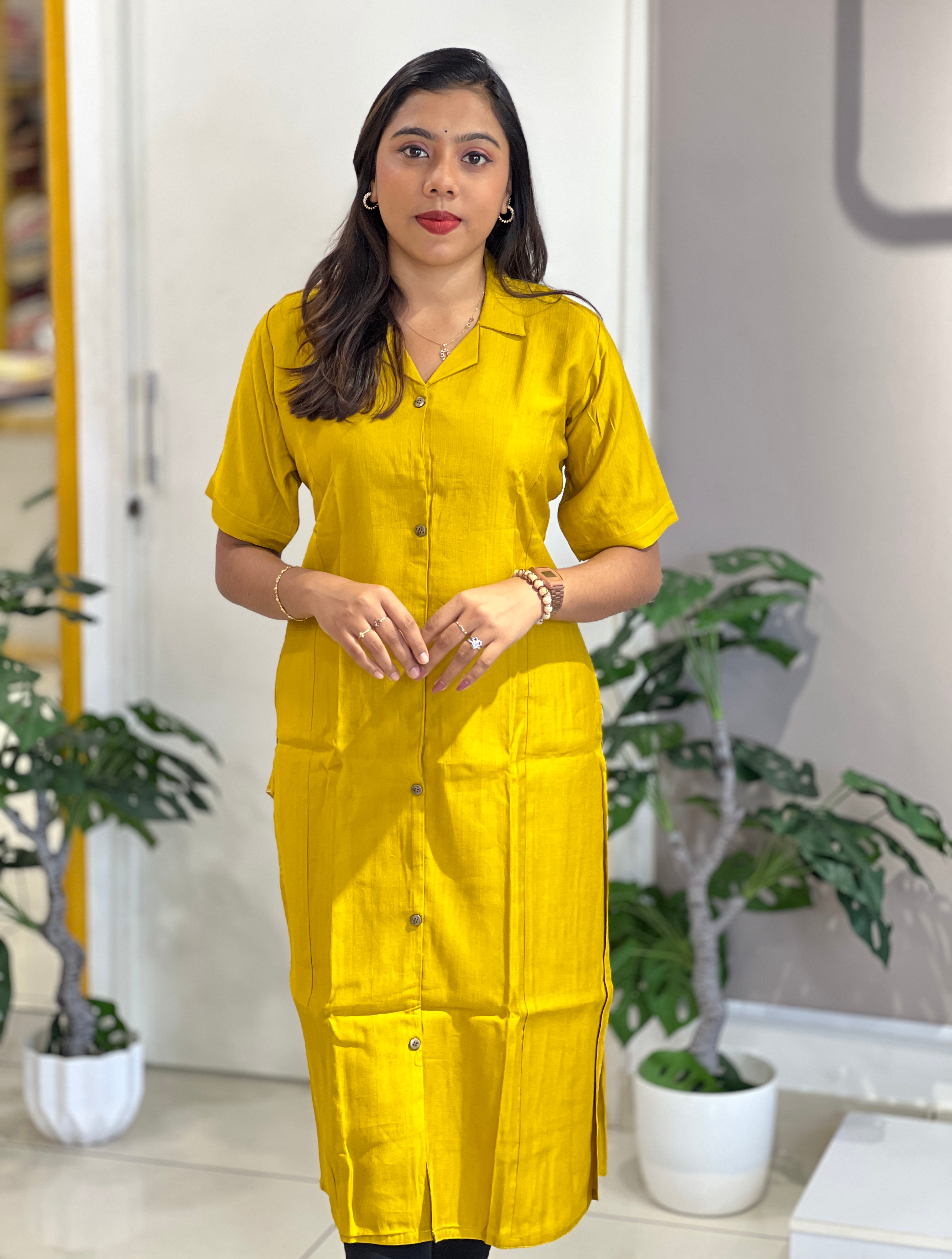 Solid Rayon Kurta | MSN178