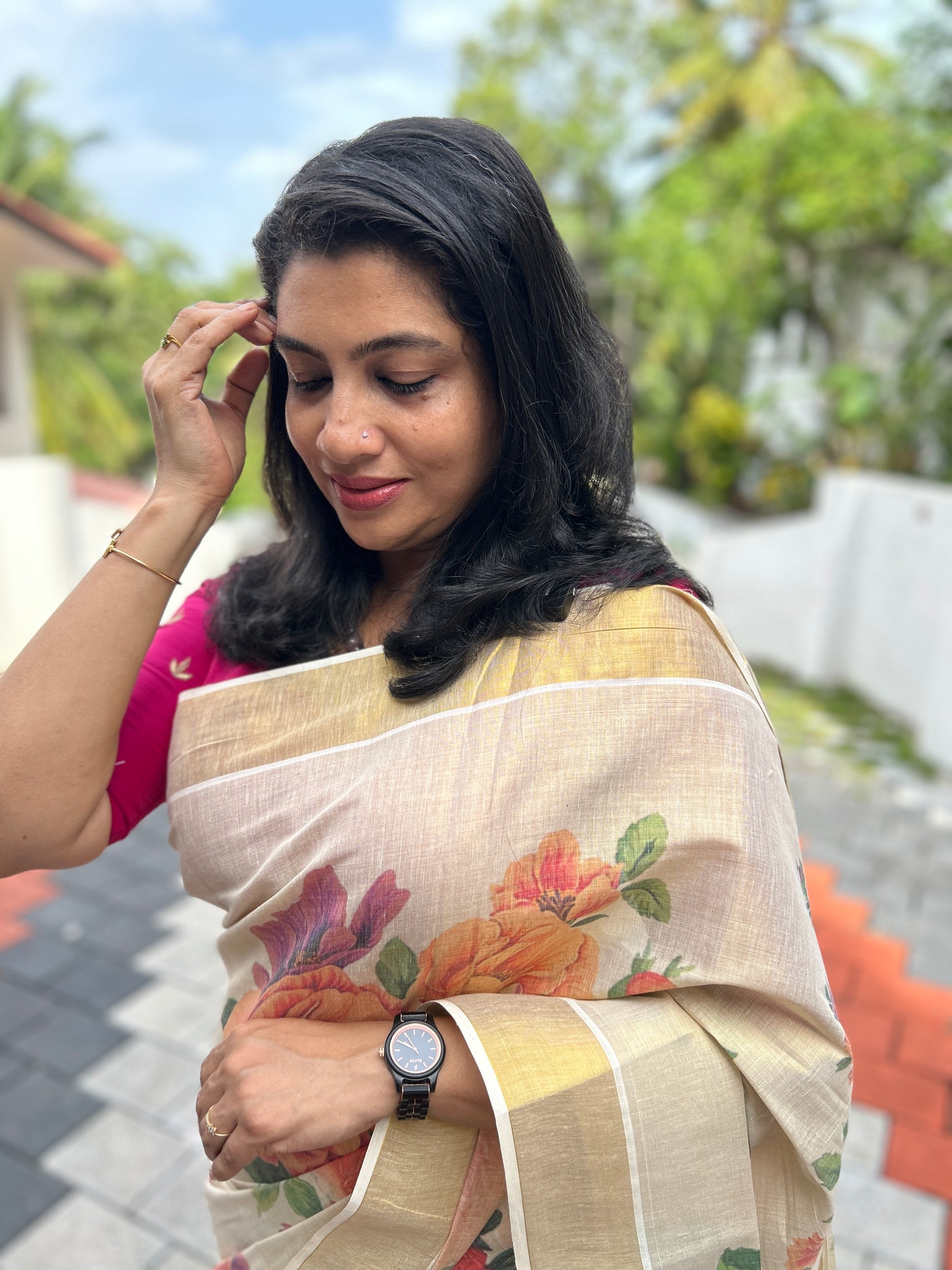 Kerala Kasavu Sarees