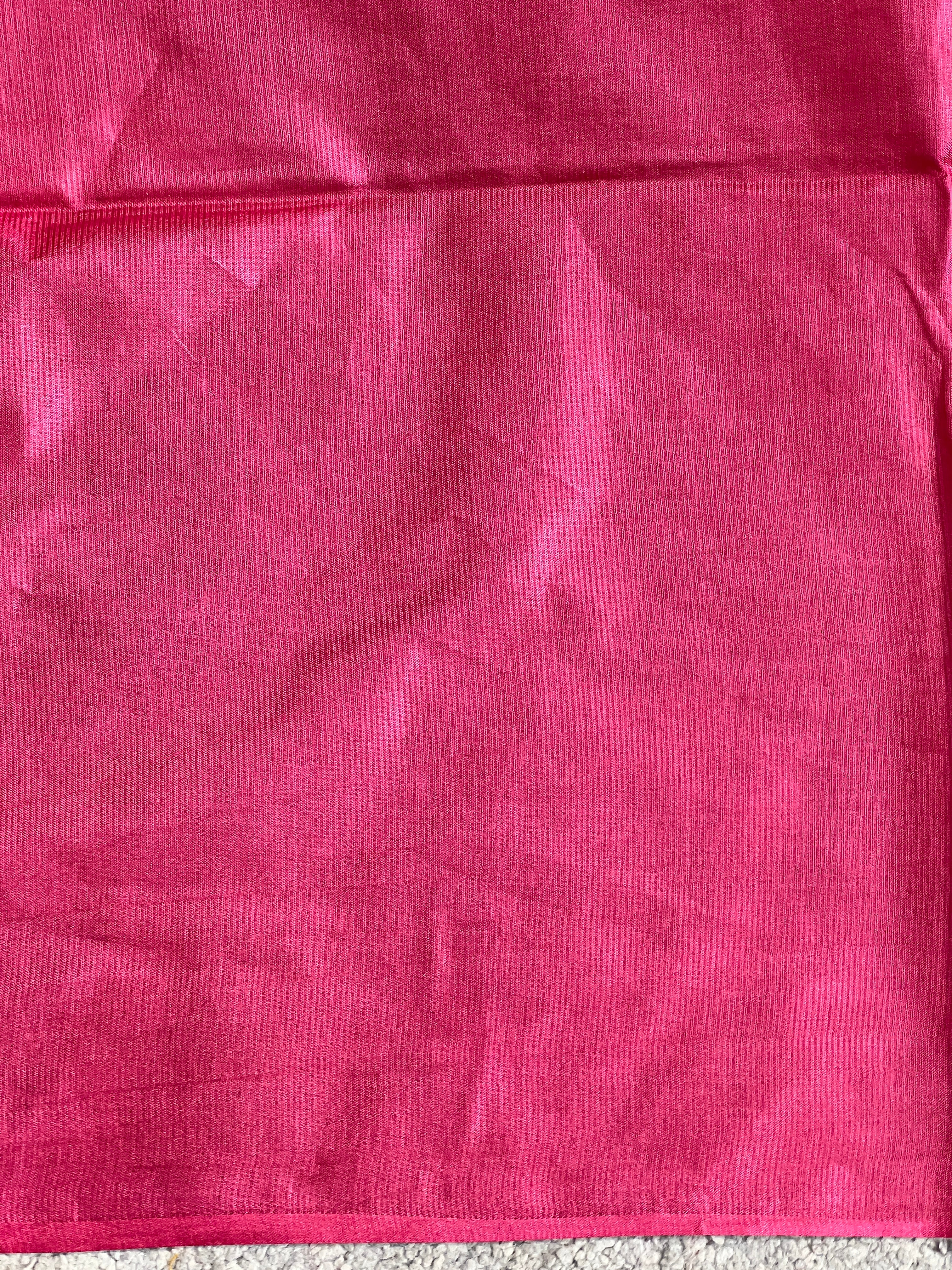 Zig Zag Pattern Semi Silk Saree  | LLD129