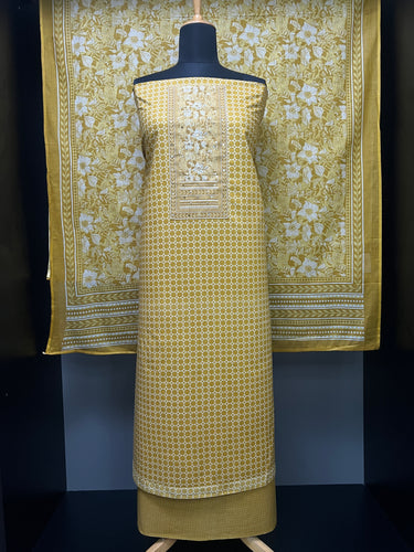 Printed Cotton Salwar Set | DE123