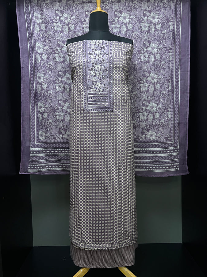 Printed Cotton Salwar Set | DE122
